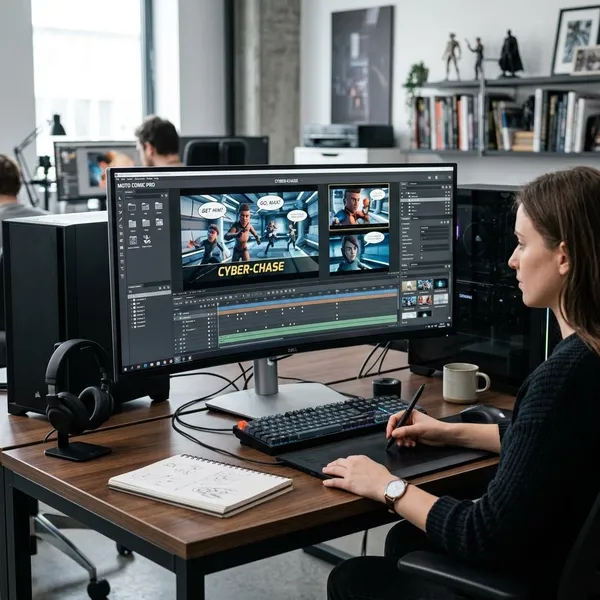 How Does a 3D Motion Comic Work?