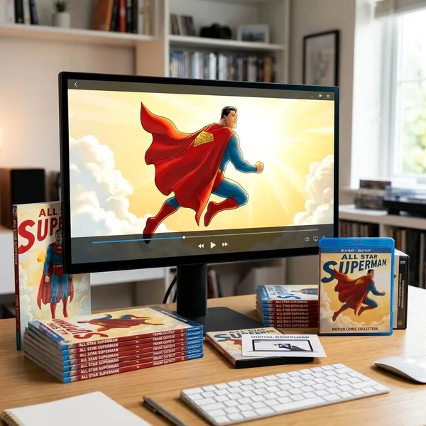 all star superman motion comic
