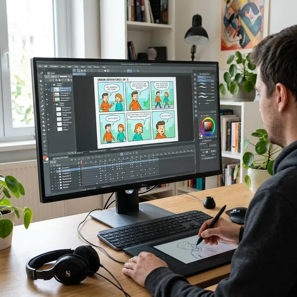 How to Make an Animated Comic Strip