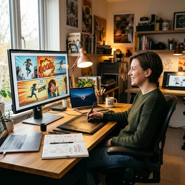 Simple Techniques for Better Animated Comic Strips