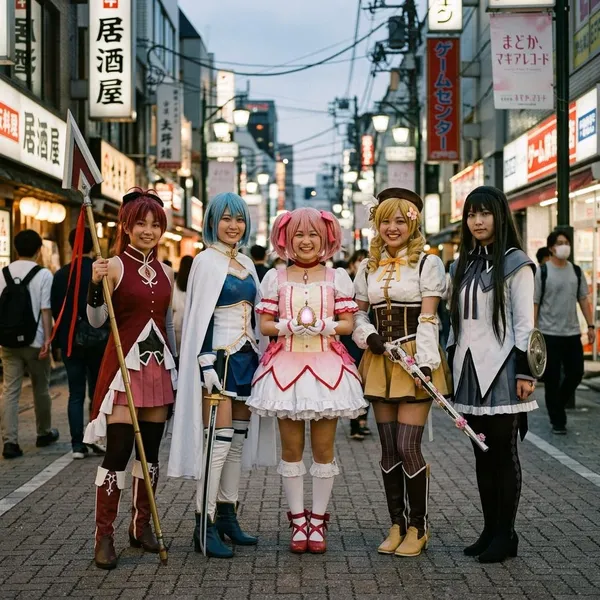 anime madoka magica characters