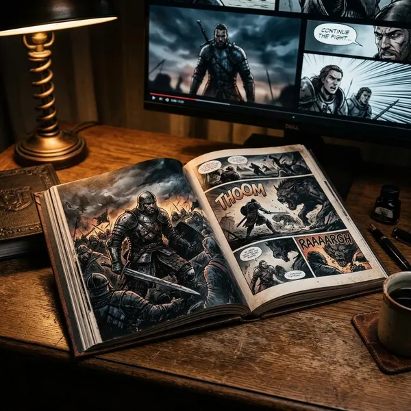 Berserk Motion Comic vs manga and anime
