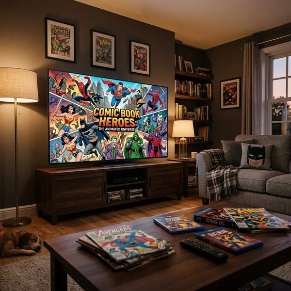 Best animated comic book shows by type