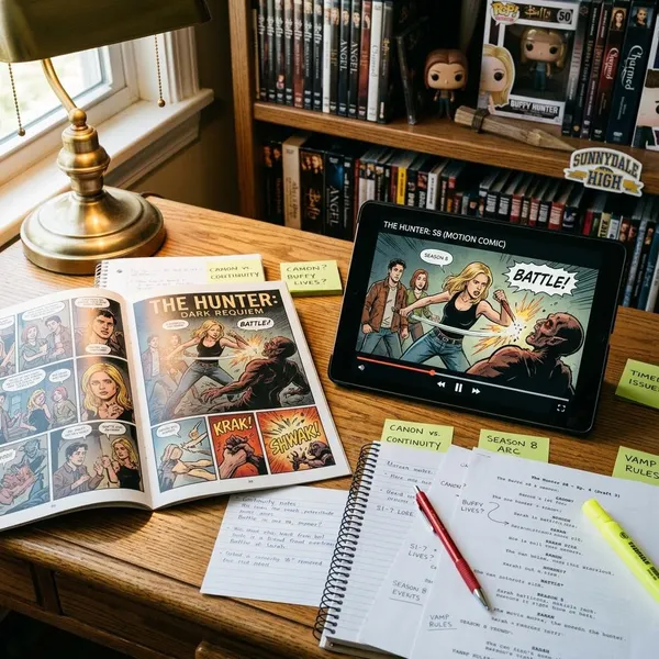 buffy motion comic
