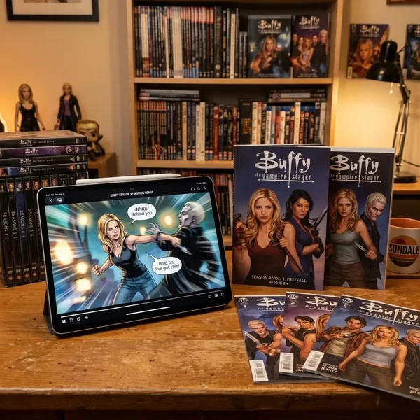 How Buffy Season 9 was released
