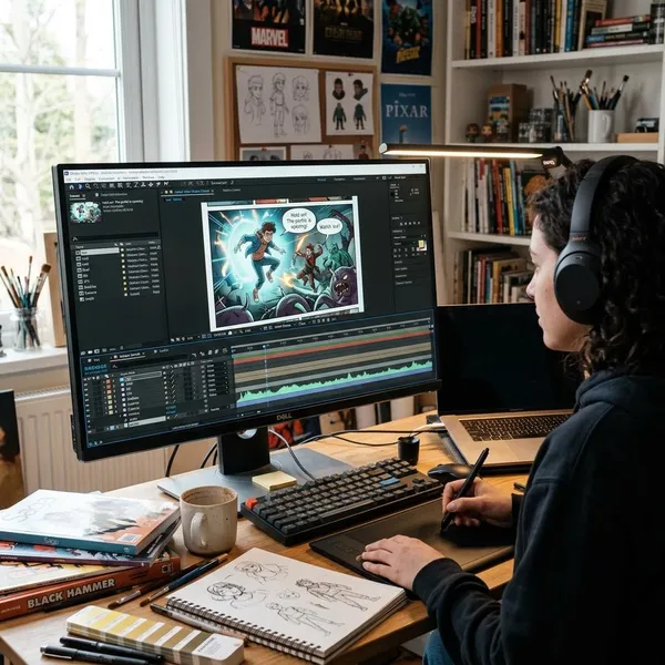 create motion comics