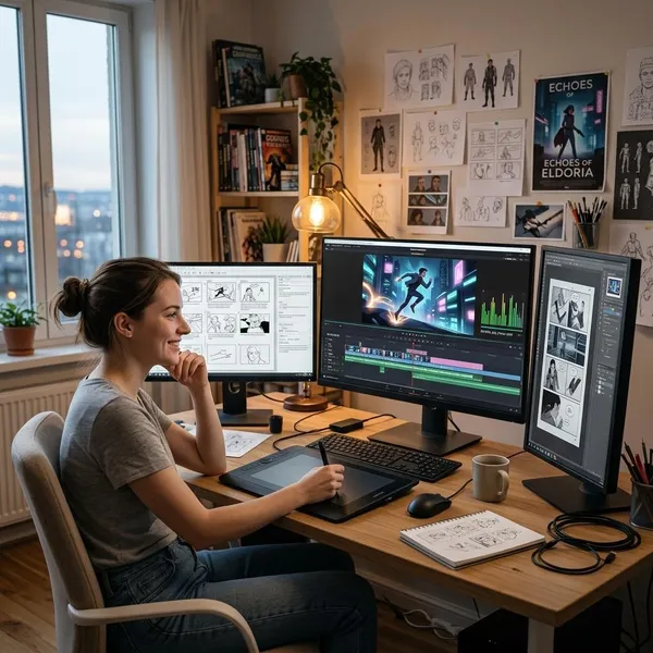 How to add sound to a motion comic
