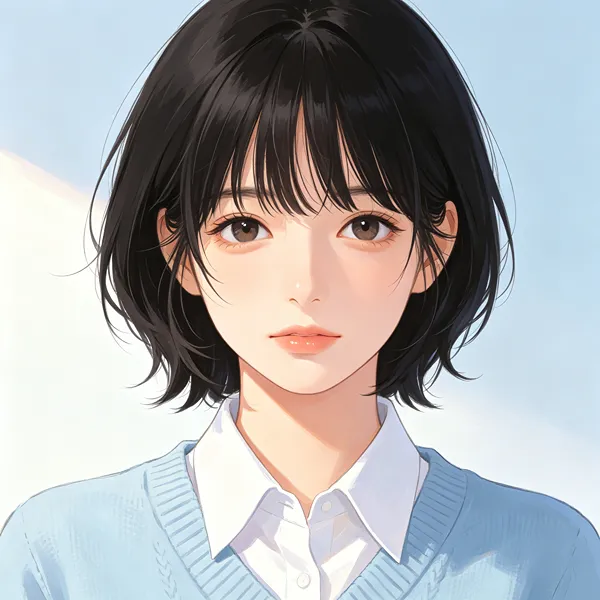 Why bangs are so common in anime